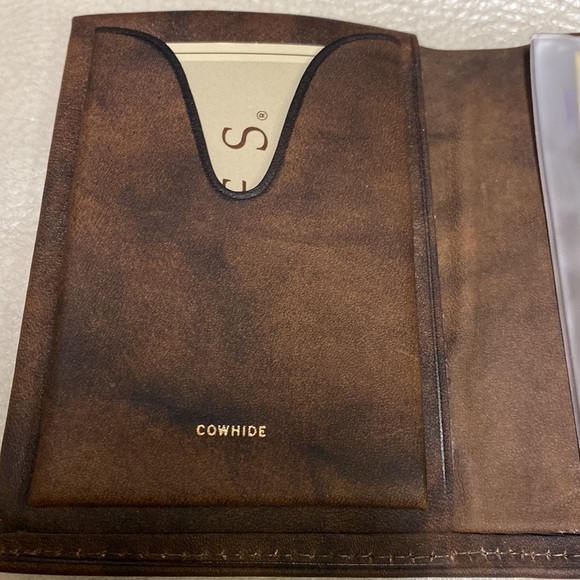 Rolfs Bags Vintage 98s Rolfs Cowhide Leather Bifold Wallet Poshmark